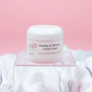rosehip and hibiscus facial cream